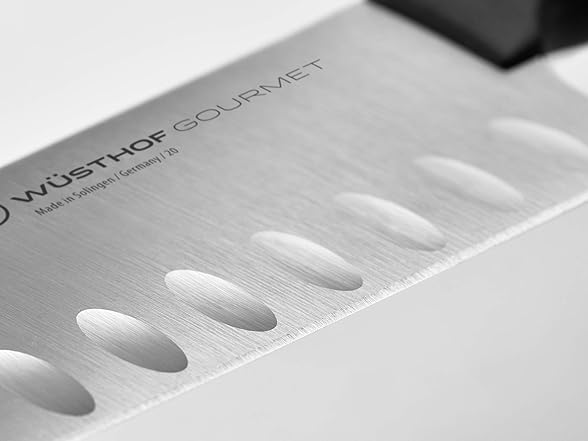 WUSTHOF Gourmet 7" Hollow Edge Santoku Knife