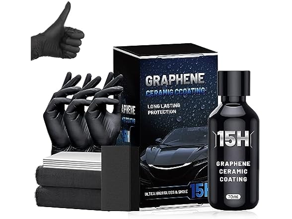 Graphene Ceramic Coating 15H for Cars(70ml)