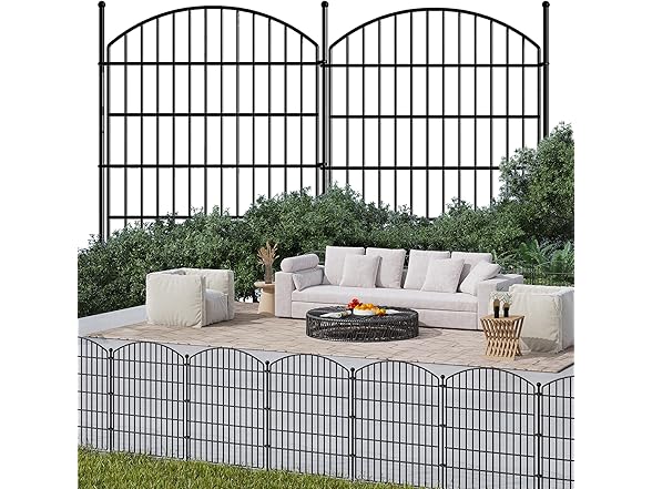 LUCKPRO Garden Fence Panels