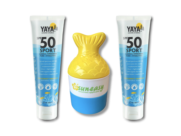 Sun-Easy Applicator with (2) SPF 50 SPORT Mineral Sunscreens