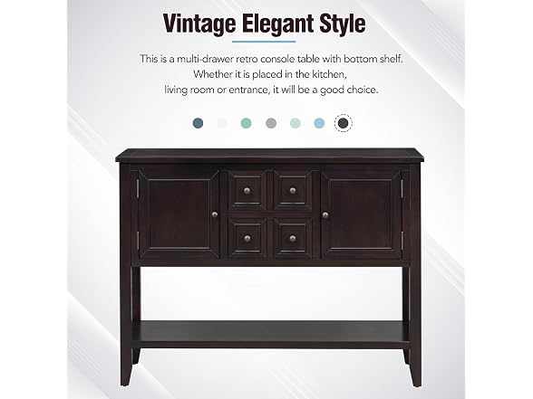 Cambridge Console Table, Espresso