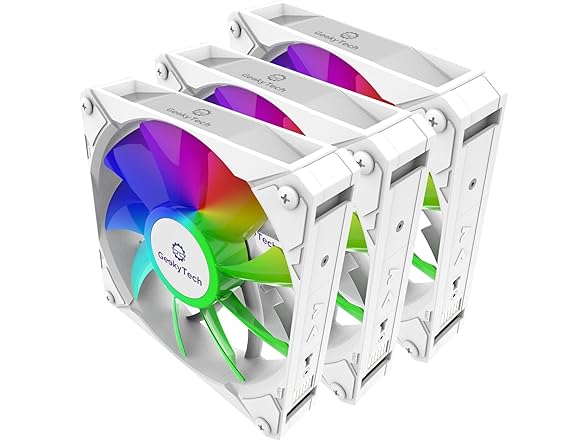 Geeky Tech Tsuraneru Gaming PC Fan White