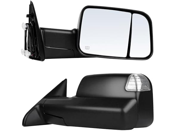 ECCPP Tow Mirrors Towing Mirrors fit for Rig
