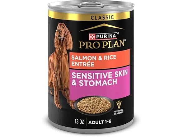 Pro Plan Sensitive Skin Dog Food, 13 oz