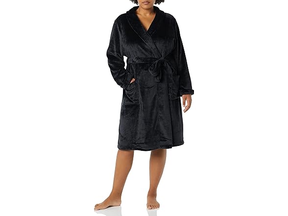 Amazon Essentials Women (3X) Mid-length Plush Robe