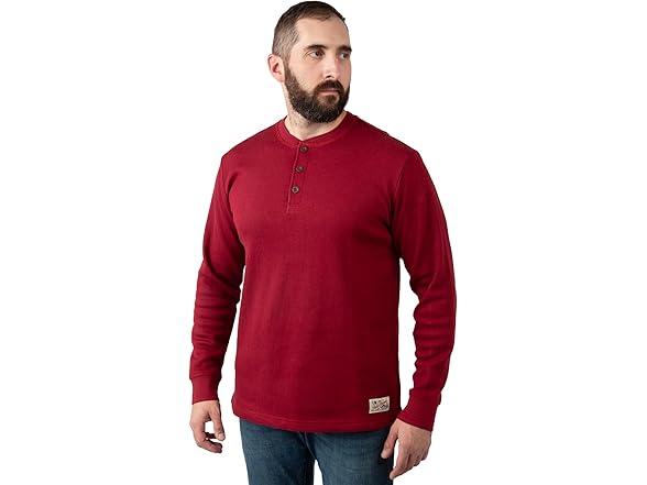 Field & Stream Mens Double Reed Thermal Henley
