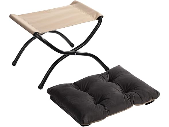 Lazy Chair with Foldable Ottoman