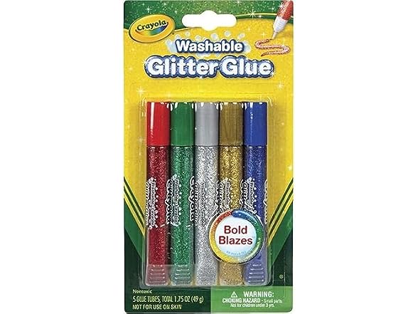 Crayola Washable Glitter Glue