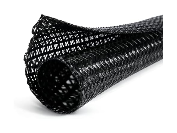CableGeeker PET Cable Sleeve, Black
