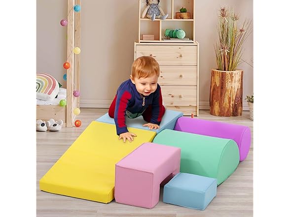 Hipicute Soft Climbing Indoor Set for Toddler