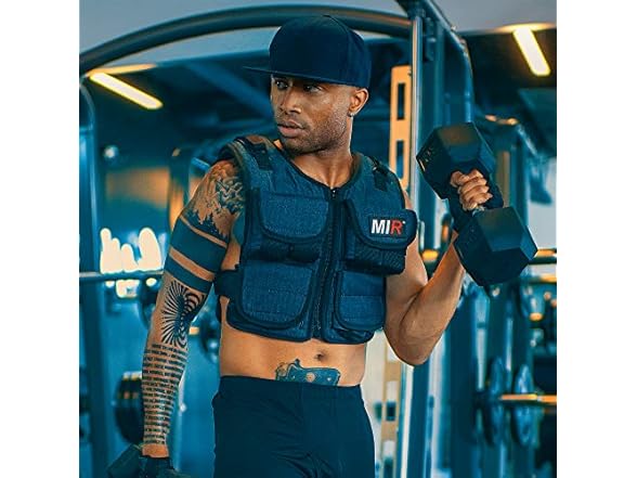 Weighted Vest with Zipper 40bs
