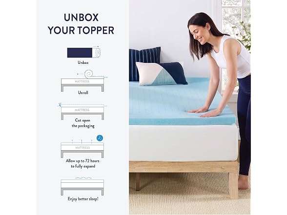 Best Price Mattress 2-inch Memory Foam Topper - Twin