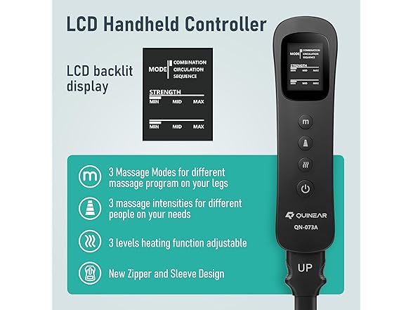 Leg Massager, 3-in-1