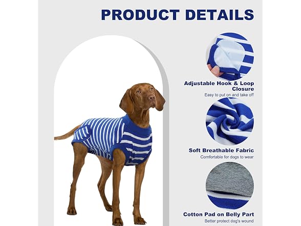 IDOMIK Dog Recovery Suit
