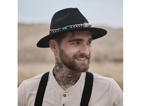 Lusstiazz Hat Band for Cowboy Cowgirl