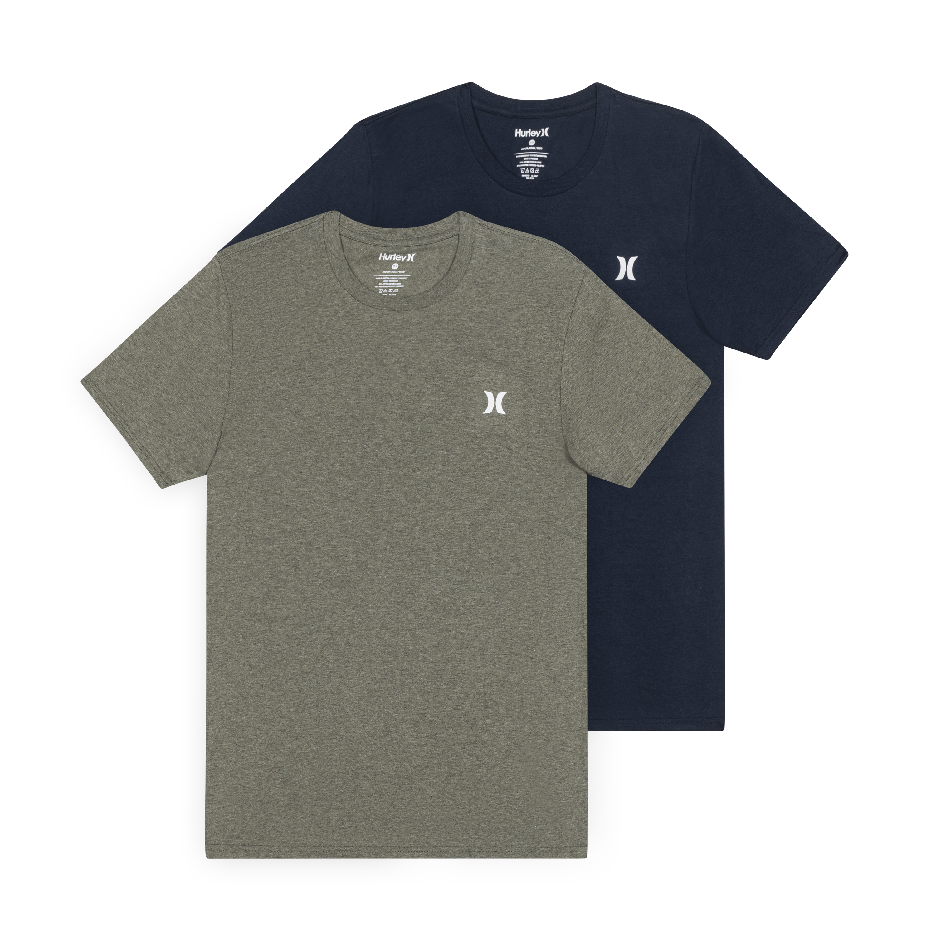 Hurley Men's SS Crew Neck Basic Tee - Gallery 11
