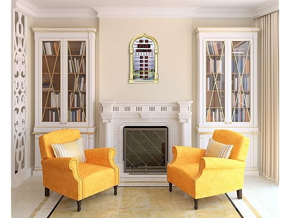 AL-HARAMEEN Original Prayer Clockha-4008