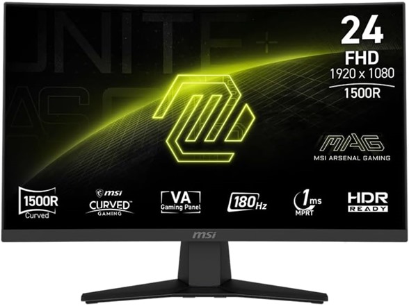 MSI MAG 244C 23.6” Gaming Laptop