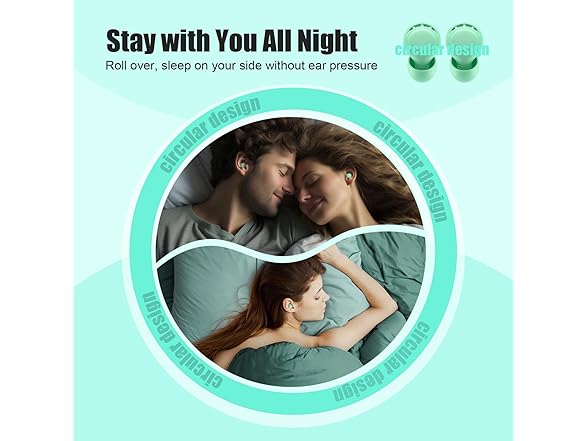 Beinkap Sleep Ear Plugs Green 6pr