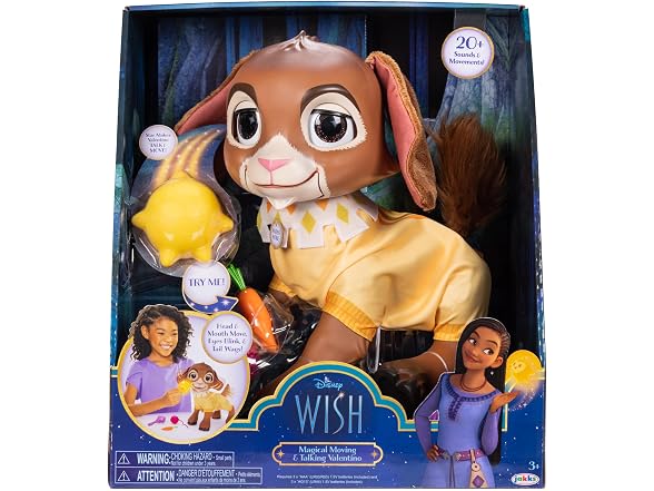 Disney's Wish Valentino Magical Moving & Talking Doll