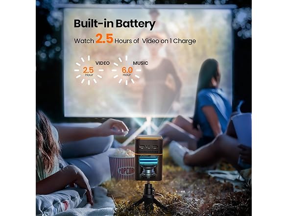 FATORK Mini Projector