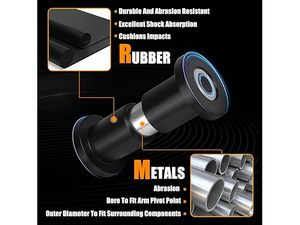 RANSOTO A-Arm Bushing Kit Polaris