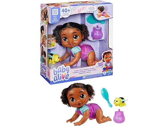 Baby Alive Crawl 'n Play Tilly Tinker