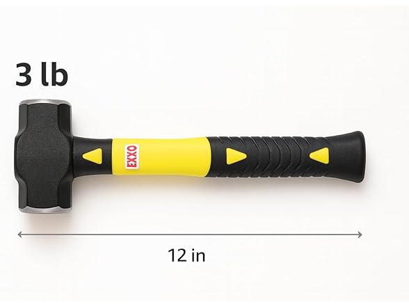 EXXO 9470 3 lb Sledge Hammer