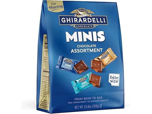 Ghirardelli Minis Choc Assortment 10.8oz