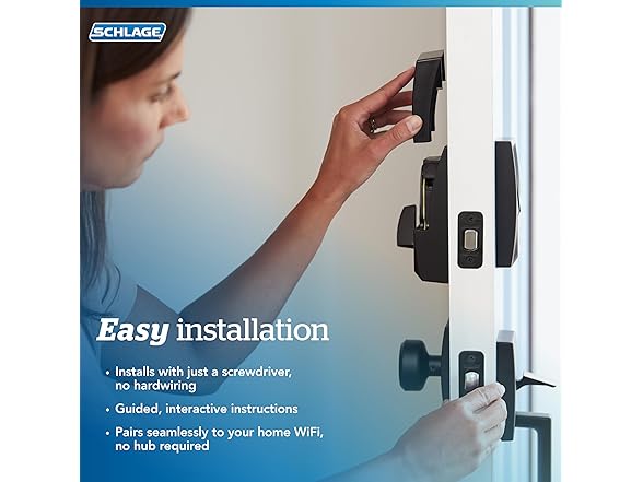  Schlage Encode Plus Smart Wi-Fi Lock
