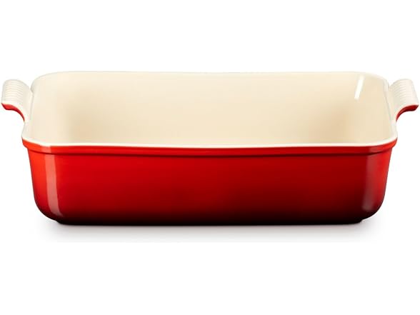 Le Creuset Heritage Deep Rectangular\ ish, 6.75 qt., Cerise