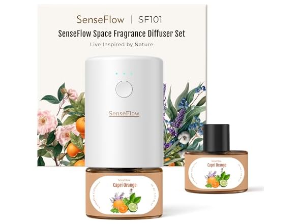 SenseFlow Waterless Essential Oil Diffuser