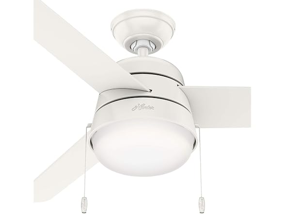 Hunter Fan 52" Contemporary White Indoor