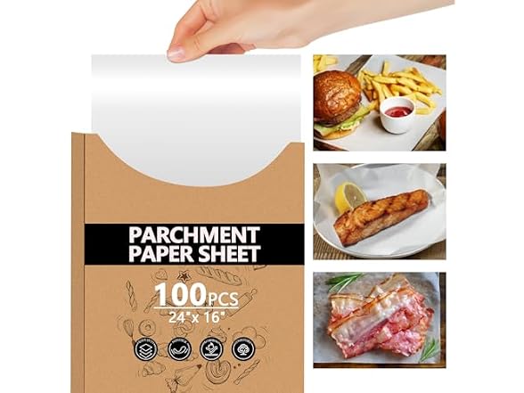 100Pcs Thickened Parchment Papers