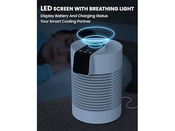 hifresh Mini Portable Air Conditioner, 9"