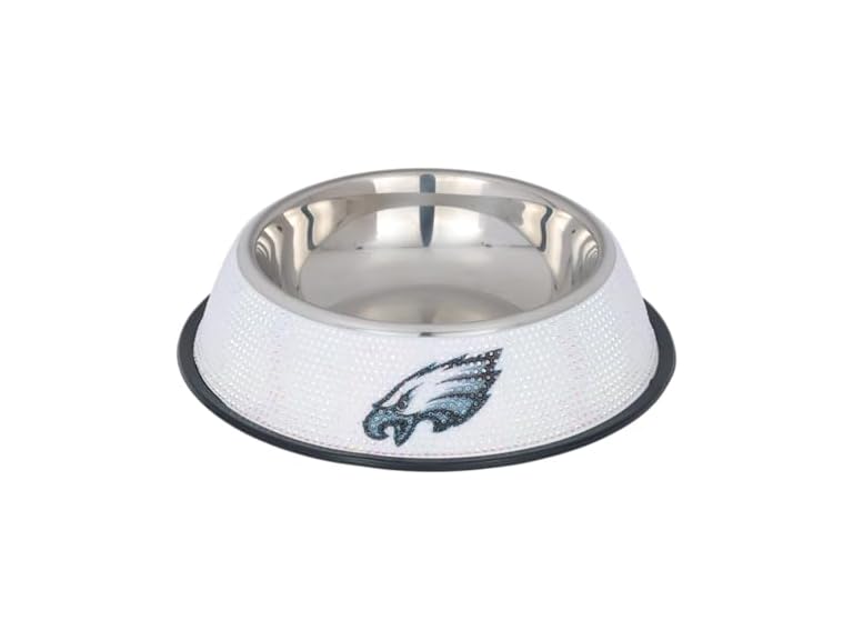 EAGLES Bling Pet Bowl