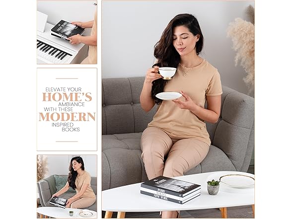 House N Style Decorative Book Set