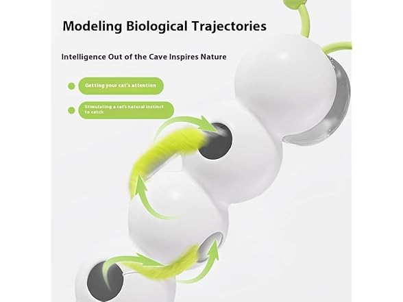 Happy Luna Cat Toy,Whirlie Smart Motion