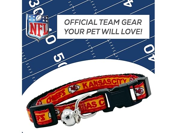 NFL CAT Collar Kansas City Chiefs