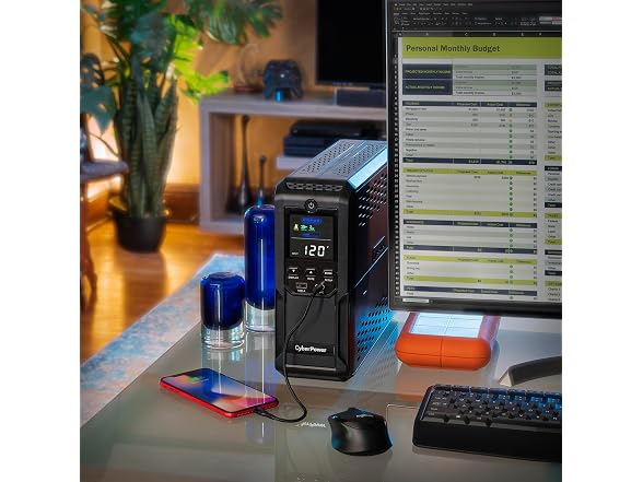 CyberPower 1500VA/900W Intelligent LCD UPS System