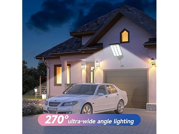 (4 Pack) Azeivk Solar Street Lights