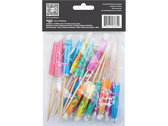 OGGI Cocktail Umbrellas 20pc