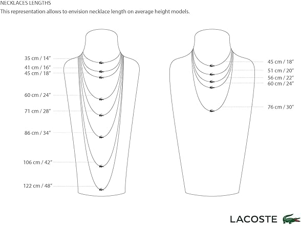 Lacoste Memento Pendant Necklace