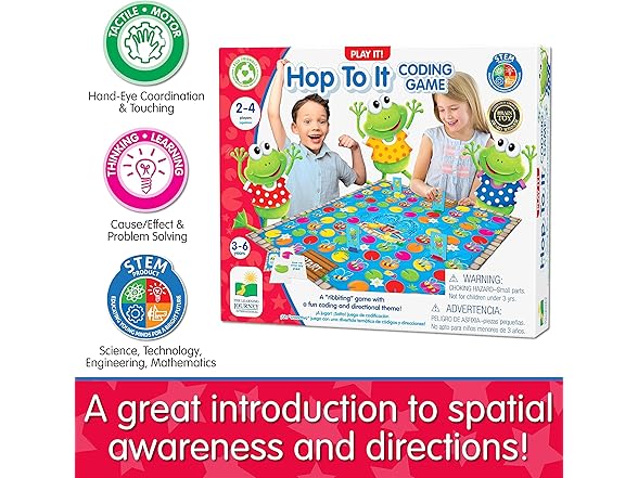 The Learning Journey: Play It! Game - Hop to It