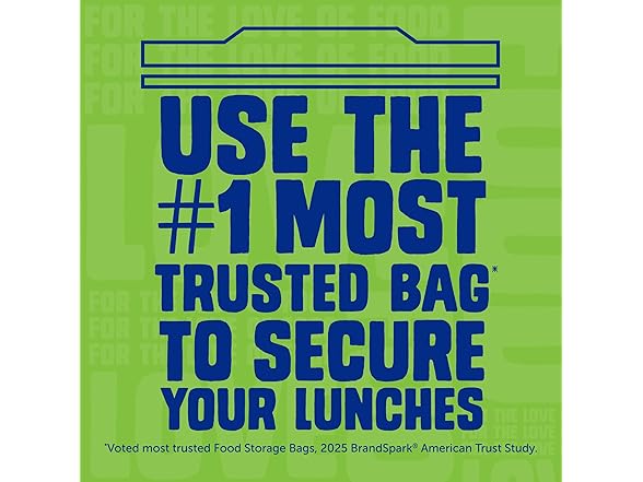 Ziploc Sandwich and Snack Bags, 50 Bags Total