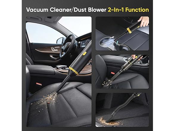 CROS 4-in-1 Mini Cordless Vacuum Cleaner