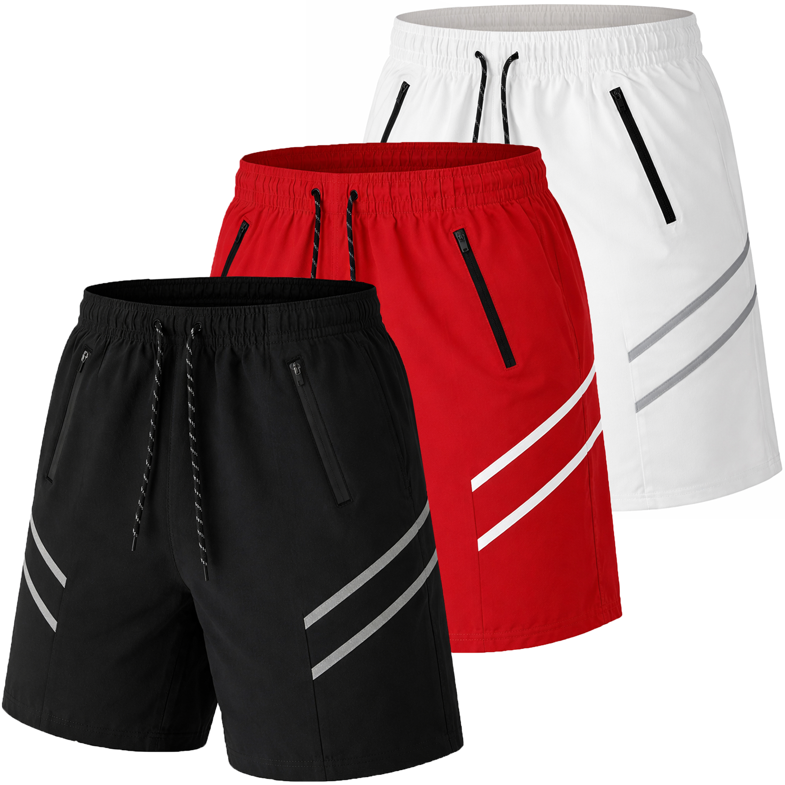 Mens Training Shorts w/ Dual Trim (S-2XL) - Gallery 29