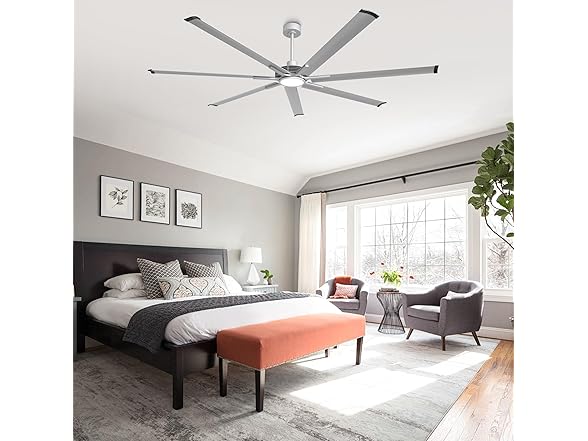 Parrot Uncle F8001SY 84 Inch Ceiling Fan w/ Light