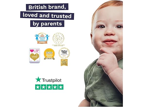 Pura Flushable Toddler Wipes 1 x 60 Wipes