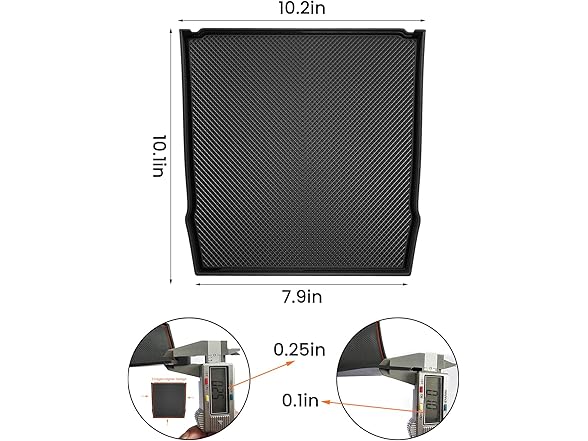 ANOWVI Dashboard Mats for Subaru Forester